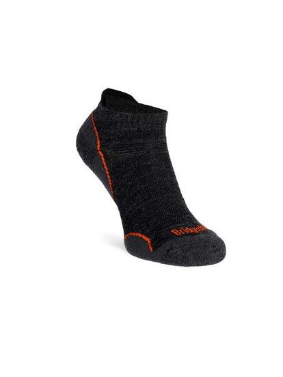 Bridgedale - Chaussettes basses de randonnée ultralégères en laine pour hommes