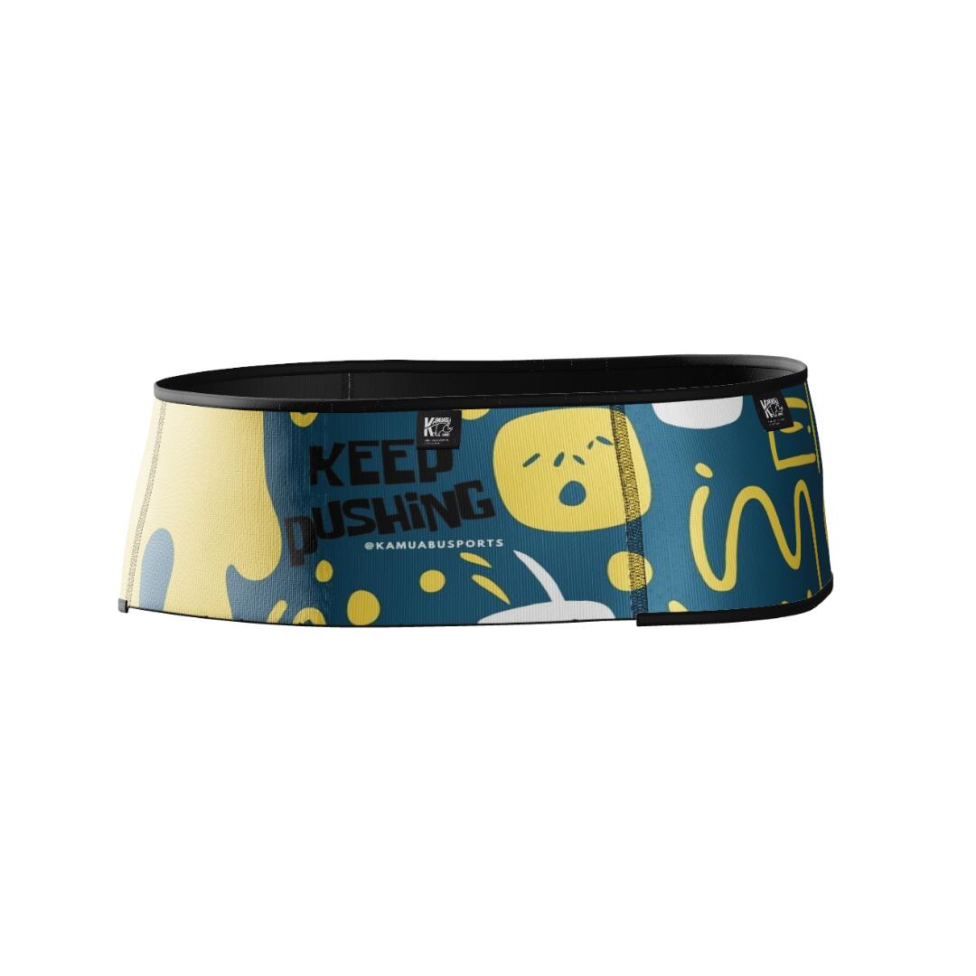 CINTO RUNNING KEEP PUSHING - BELT TRAIL - Ultraleve e Reversível