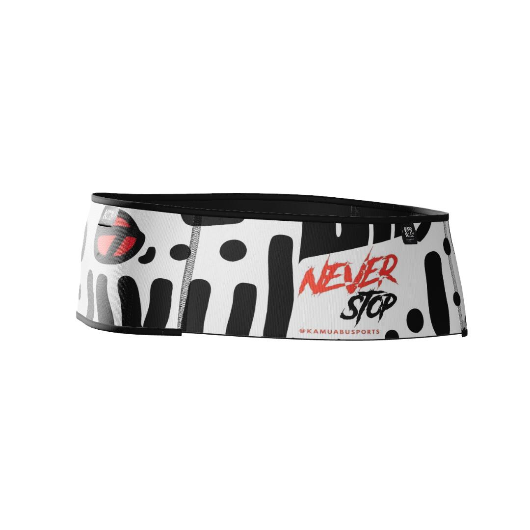 KAMUABU CINTURÓN RUNNING NEVER STOP - BELT TRAIL - Ultraligero y Reversible