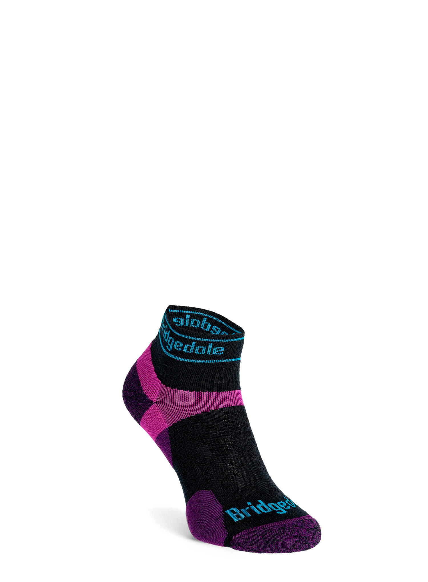 TRAIL RUN Ultralight T2 Merino Sport Low Women's - Charcoal grey 2/7