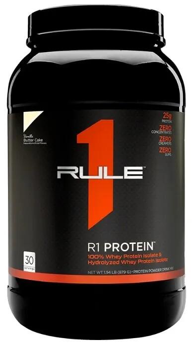 RULE1 Rule1 R1 Protein Whey Isolate (2lbs) Vanilla Butter Cake - Proteine