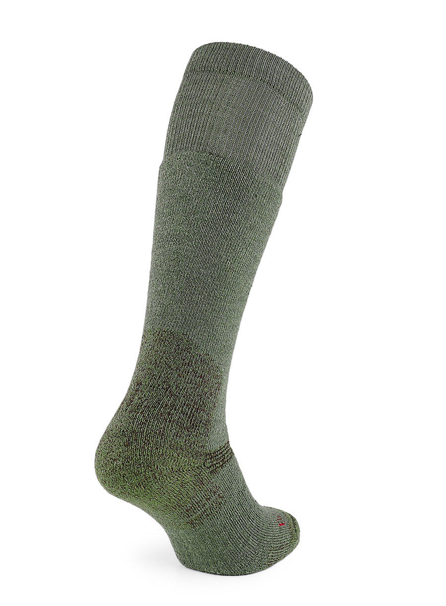 EXPLORER Heavyweight Merino Performance Knee Unisex - Olive 2/7