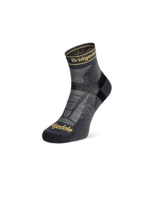 Heren trailrunning ultralichte t2 merinowol sport 3/4 crew sokken