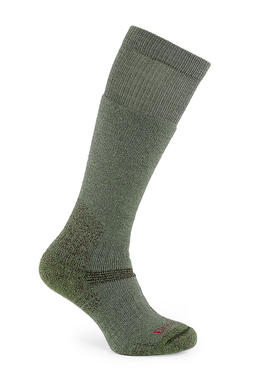 EXPLORER Heavyweight Merino Performance Knee Unisex - Olive 3/7