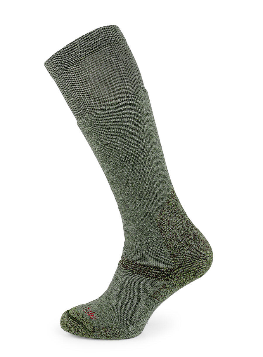 EXPLORER Heavyweight Merino Performance Knee Unisex - Olive 4/7