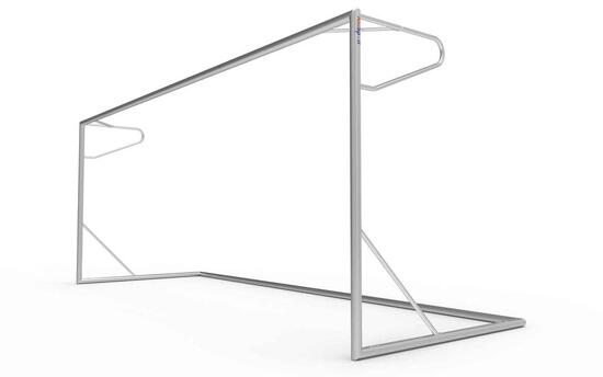 But de football Hobby - Demontable: 500x200cm (Aluminium)