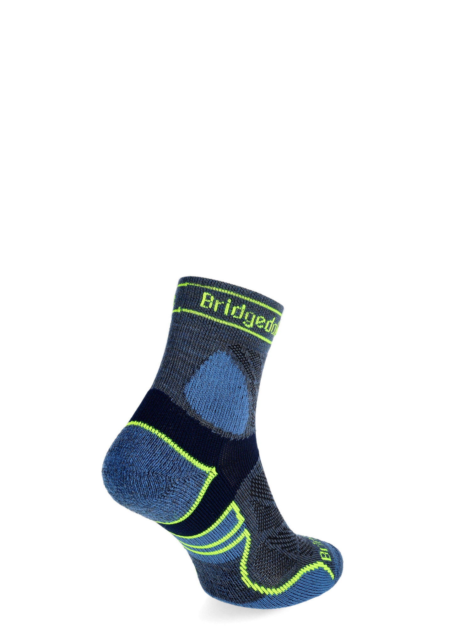 Bridgedale - Chaussettes de course légères T2 Merino 3/4 pour hommes 2/7