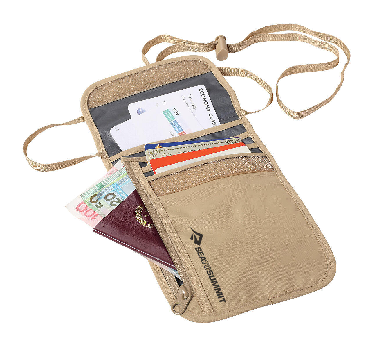 Sea to Summit RFID Neck Wallet Grey -  1