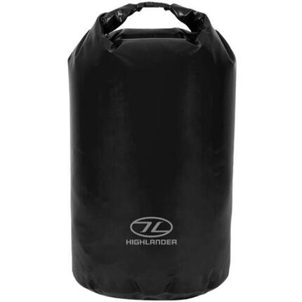 Wasserdichte Tasche aus dreilagigem PVC – schwarz – L