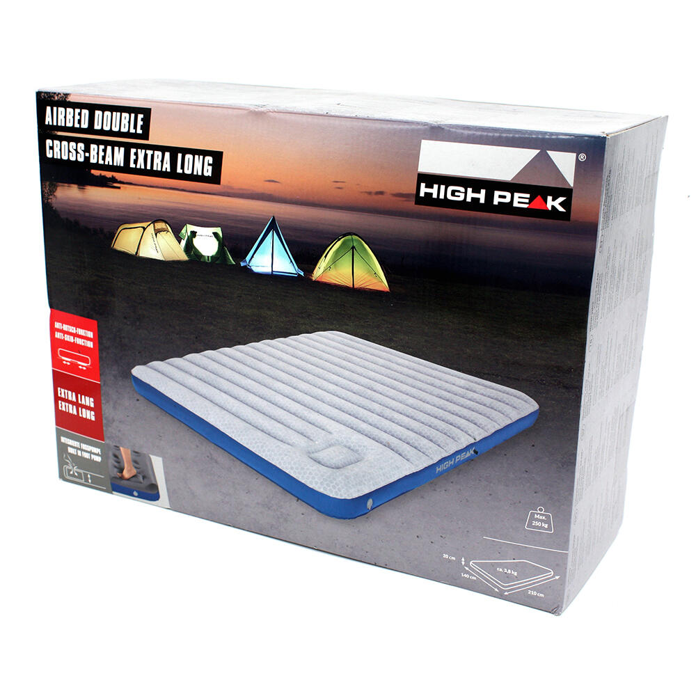 Luchtbed Cross Beam XL camping logeerbed dubbel 5/7