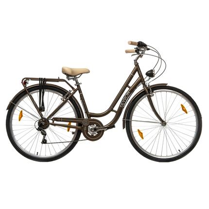 Devron Grazia 6s Retro stadsfiets - 28 inch, L, bruin