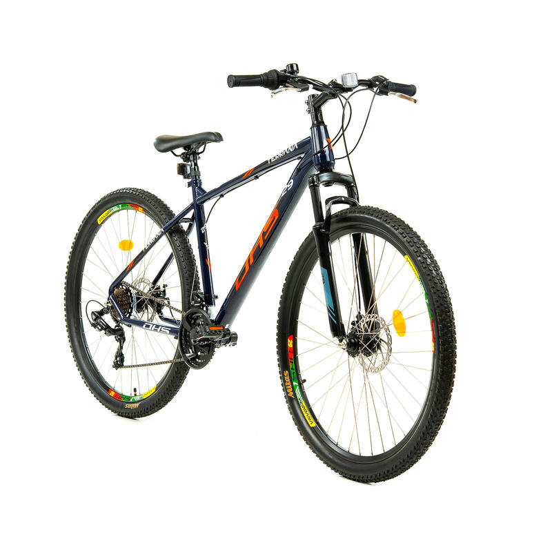 Bicicleta Mtb Dhs 2905 - 29 inch, M, Indigo/Rosu