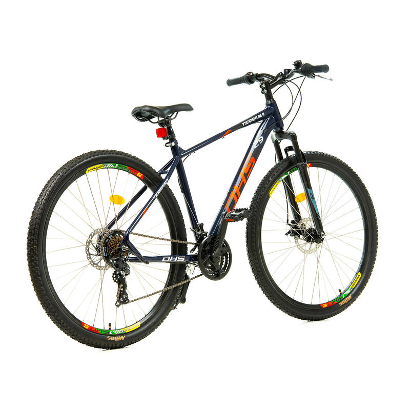 Bicicleta Mtb Dhs 2905 - 29 inch, M, Indigo/Rosu