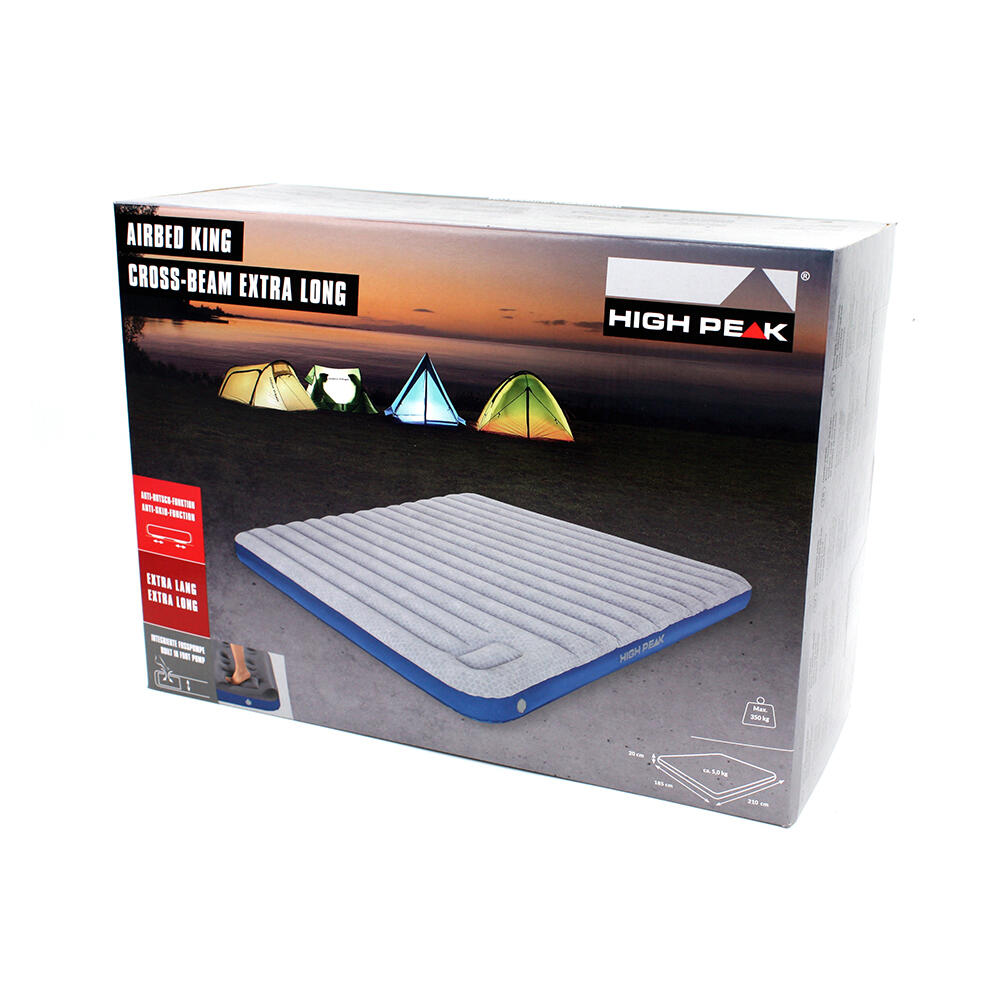 Lit gonflable Cross Beam XL Matelas de camping d'invité King 2/8