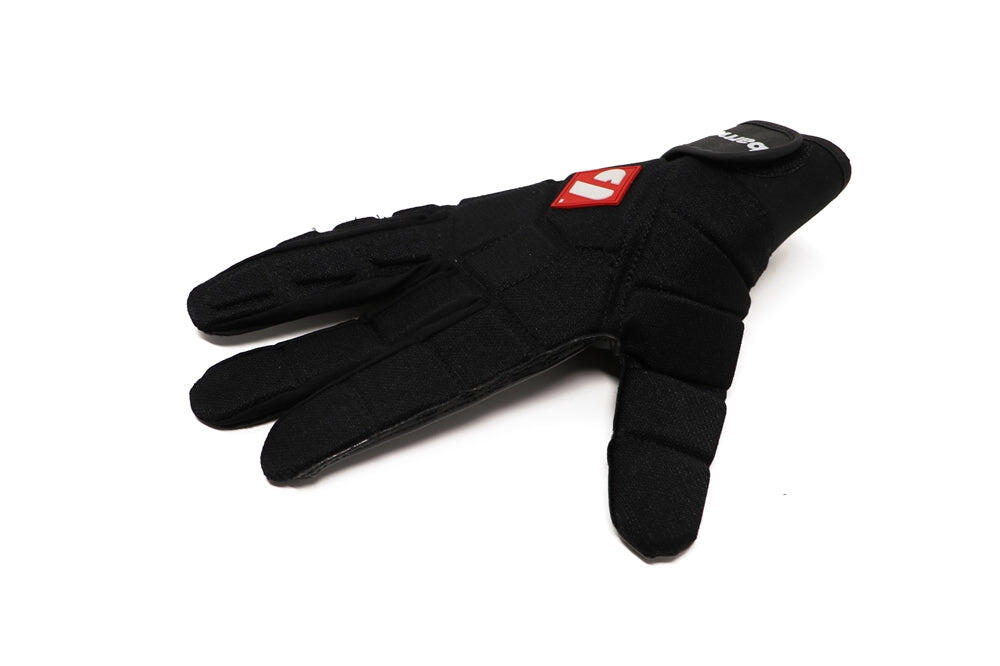  guanti da football americano pro linebacker, LB,RB,TE Black FKG-03 5/6