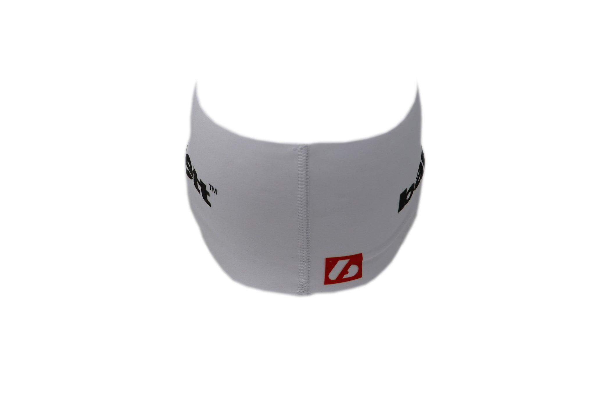  B2 white Warm headband, fine and comfortable fabric 2/5