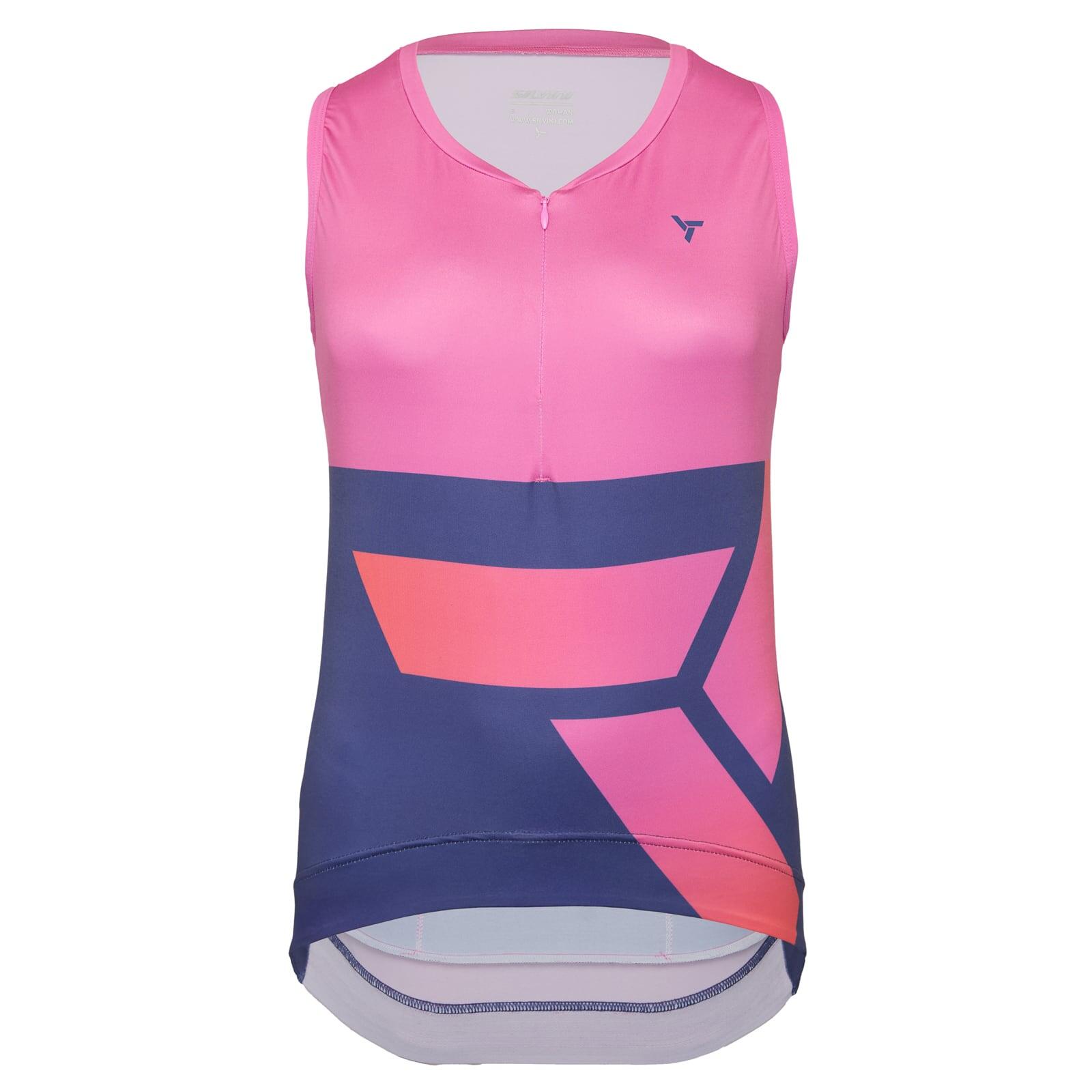 Koszulka rowerowa (bezrękawnik) damska SILVINI Women Jersey ESCOLCA