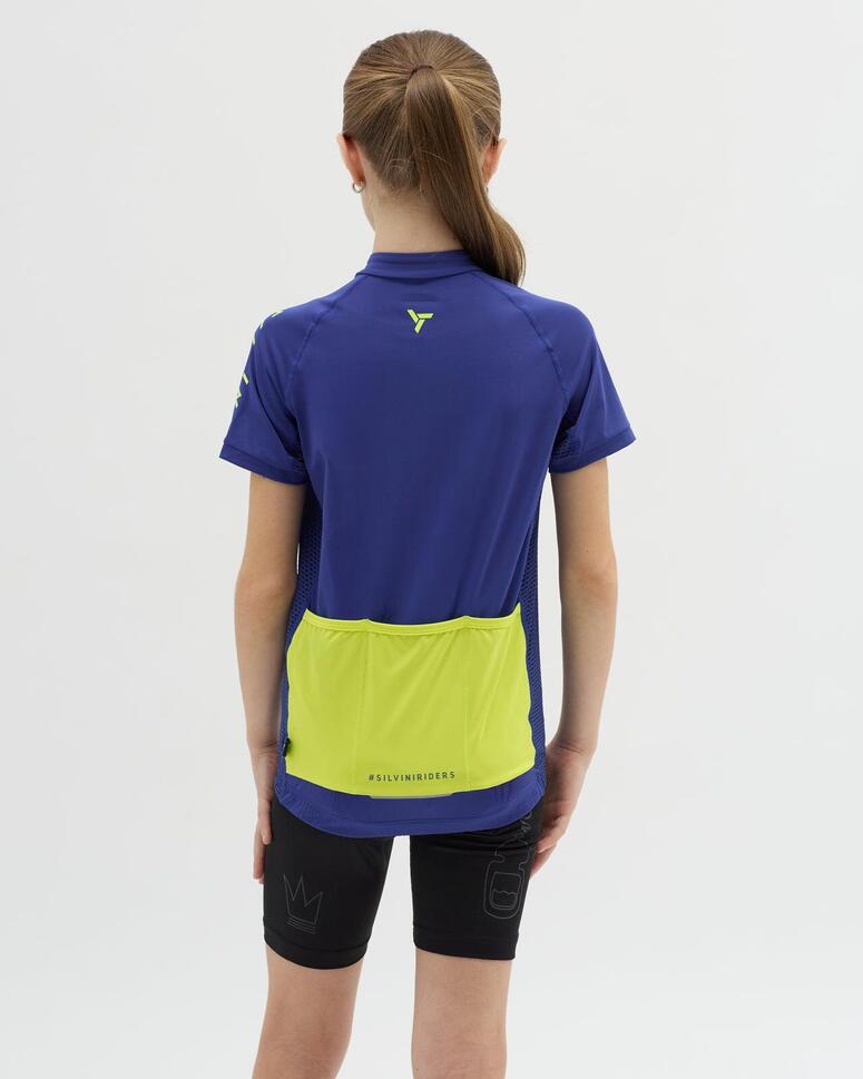Koszulka rowerowa (z krótkim rękawem) dziecięca SILVINI Junior Jersey MAZZANI