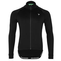 Maillot vélo route thermique manches longues homme Leverono MD2207