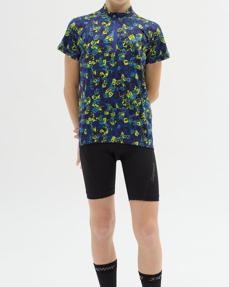 Koszulka rowerowa (z krótkim rękawem) dziecięca SILVINI Junior Jersey SCRIVIA