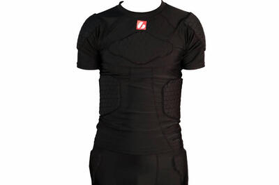 Compressie-t-shirt met korte mouwen. american football fs-09