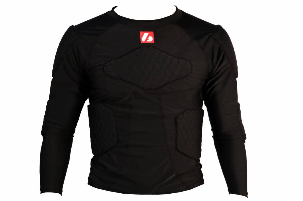  FS-08 S Maglia a compressione manica lunga, football americano 1/3
