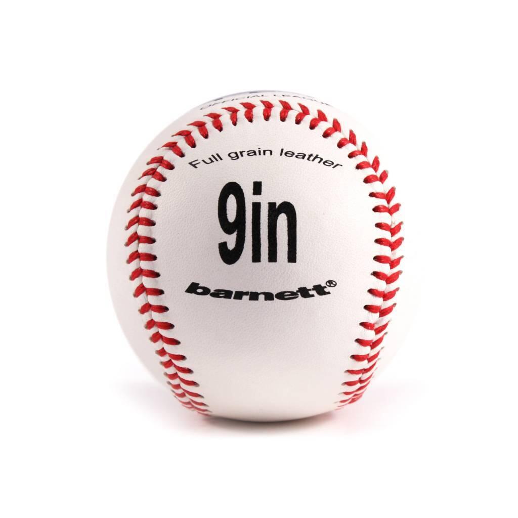 Elite match honkbal, maat 9" wit, 2 stuks PL-1 3/5