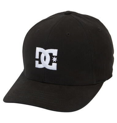 Cap DC Shoes Cap Star Stretch Fit Hat. Nero. Unisex