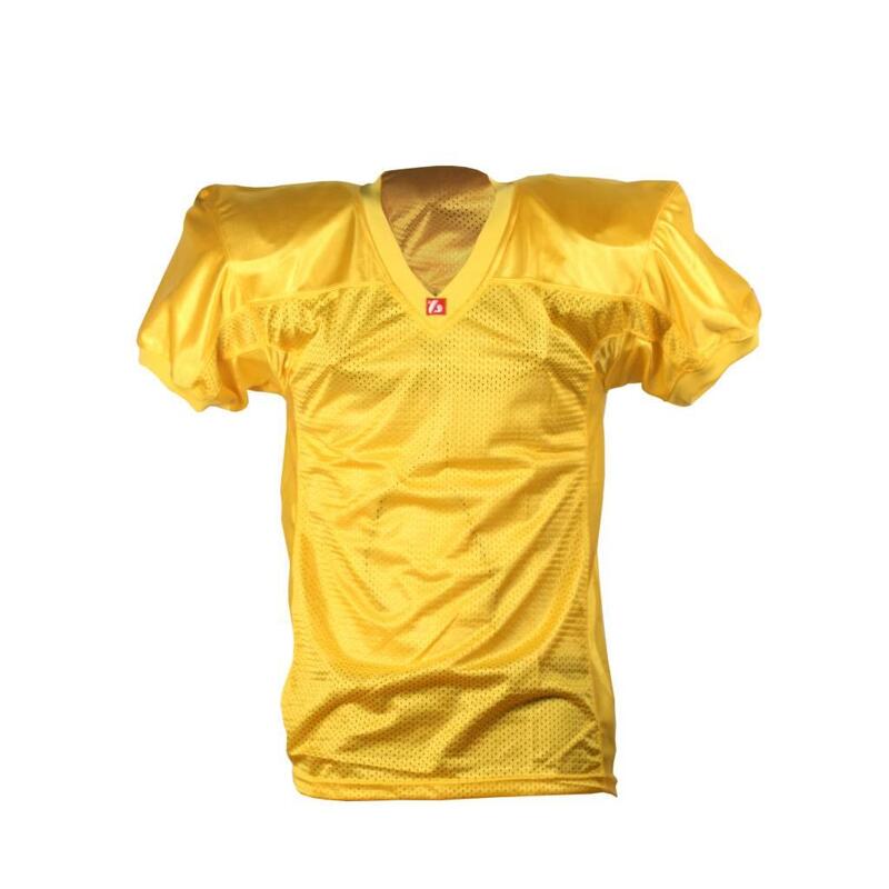 maillot de football américain FJ-2 jaune d'or