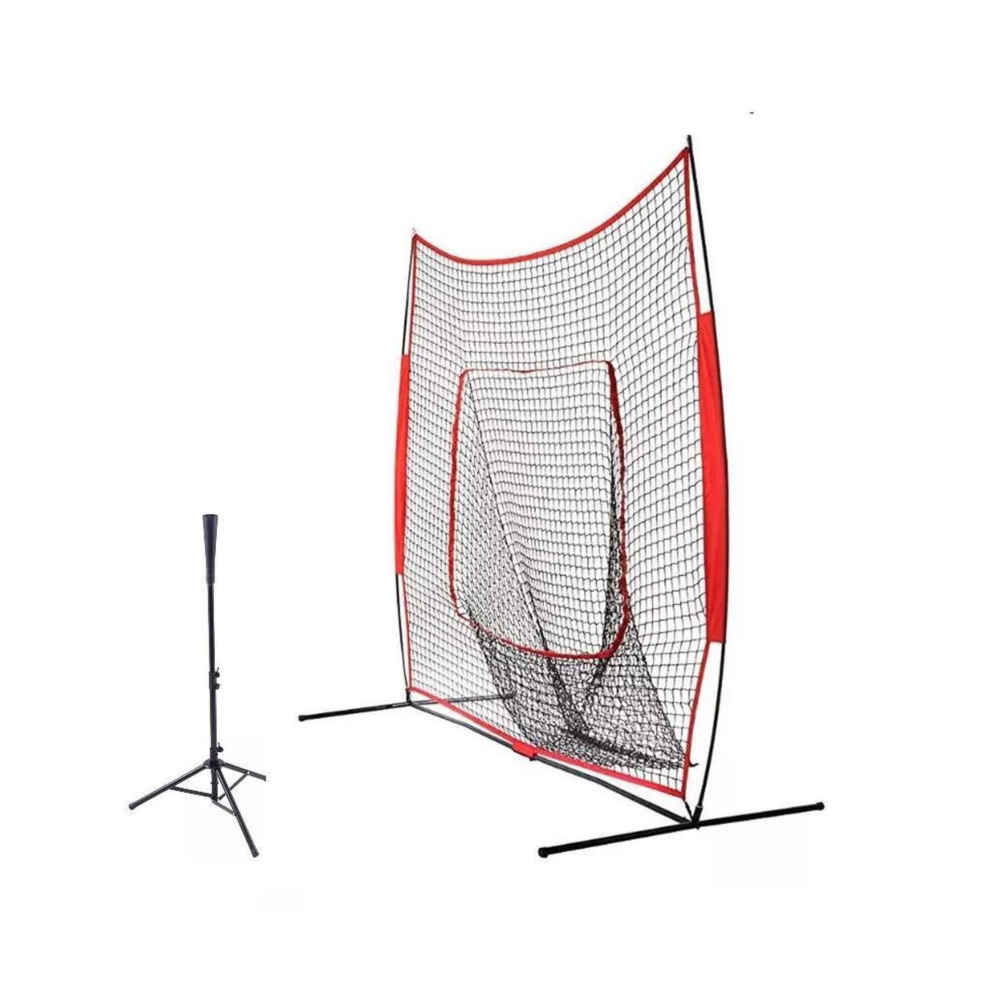 Barnett - Bnb-02 Kit Filet D'Entraînement + Tee De Baseball - Balle De Baseball - Blanc - Taille Unique - Decathlon