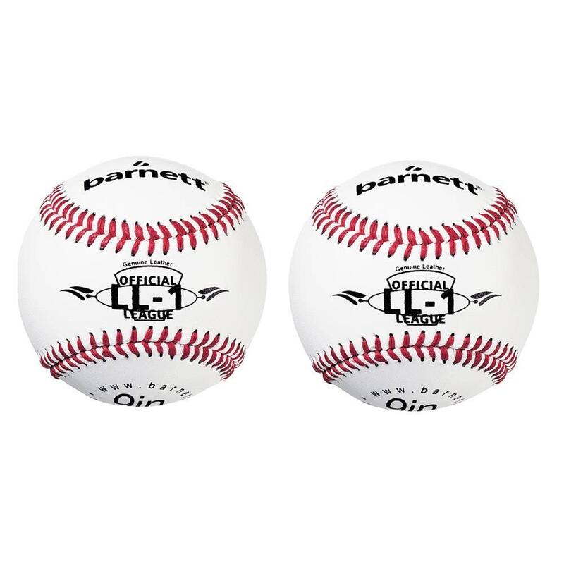  Baseball "Elite" match, velikost 9'', bílý, 2 kusy LL-1