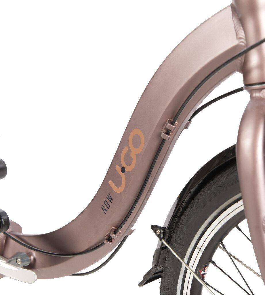 UGO Now i3 Bicicleta Plegable 20" Shimano Nexus 3V Marrón 4/4