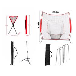 BNB-03 Kit Filet d'entraînement + Tee de baseball + Panier à balles