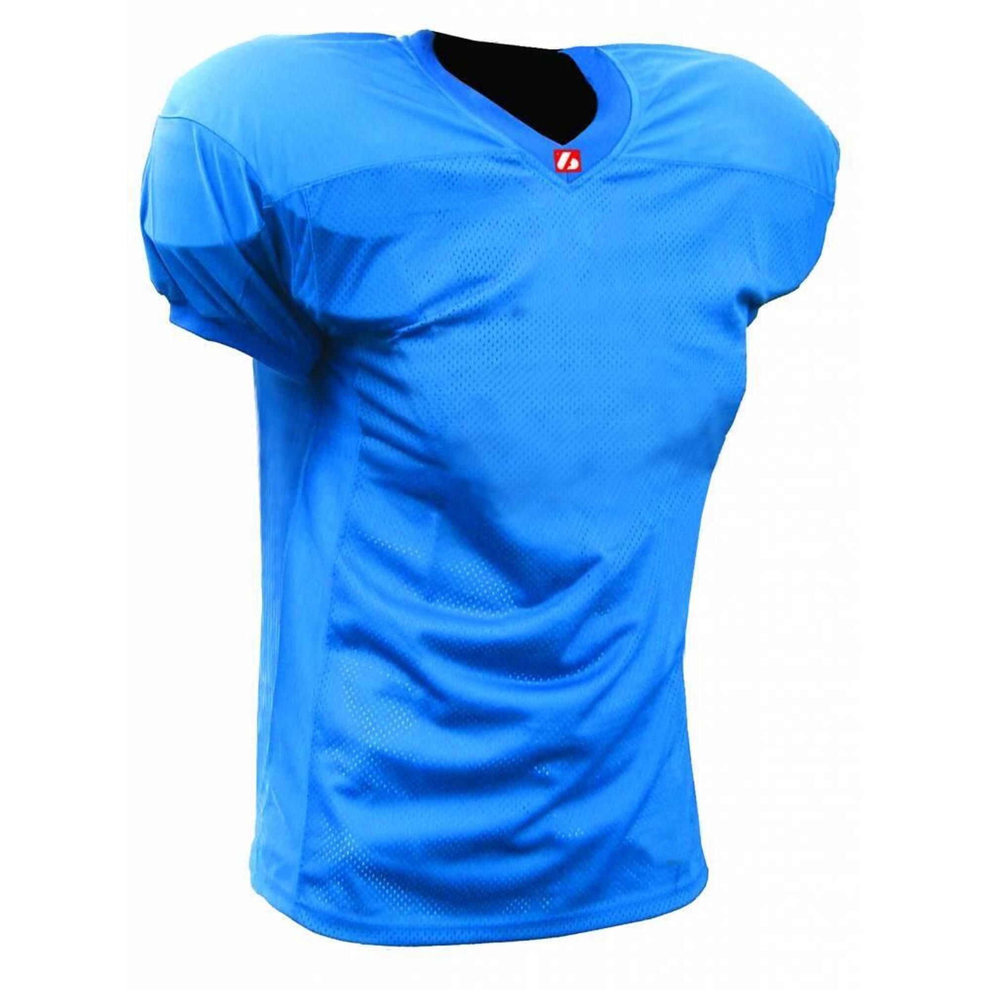 Barnett - Maillot De Football Américain Fj-2 Bleu Clair - Maillot Manches Courtes - Bleu - 56 3xl - Decathlon
