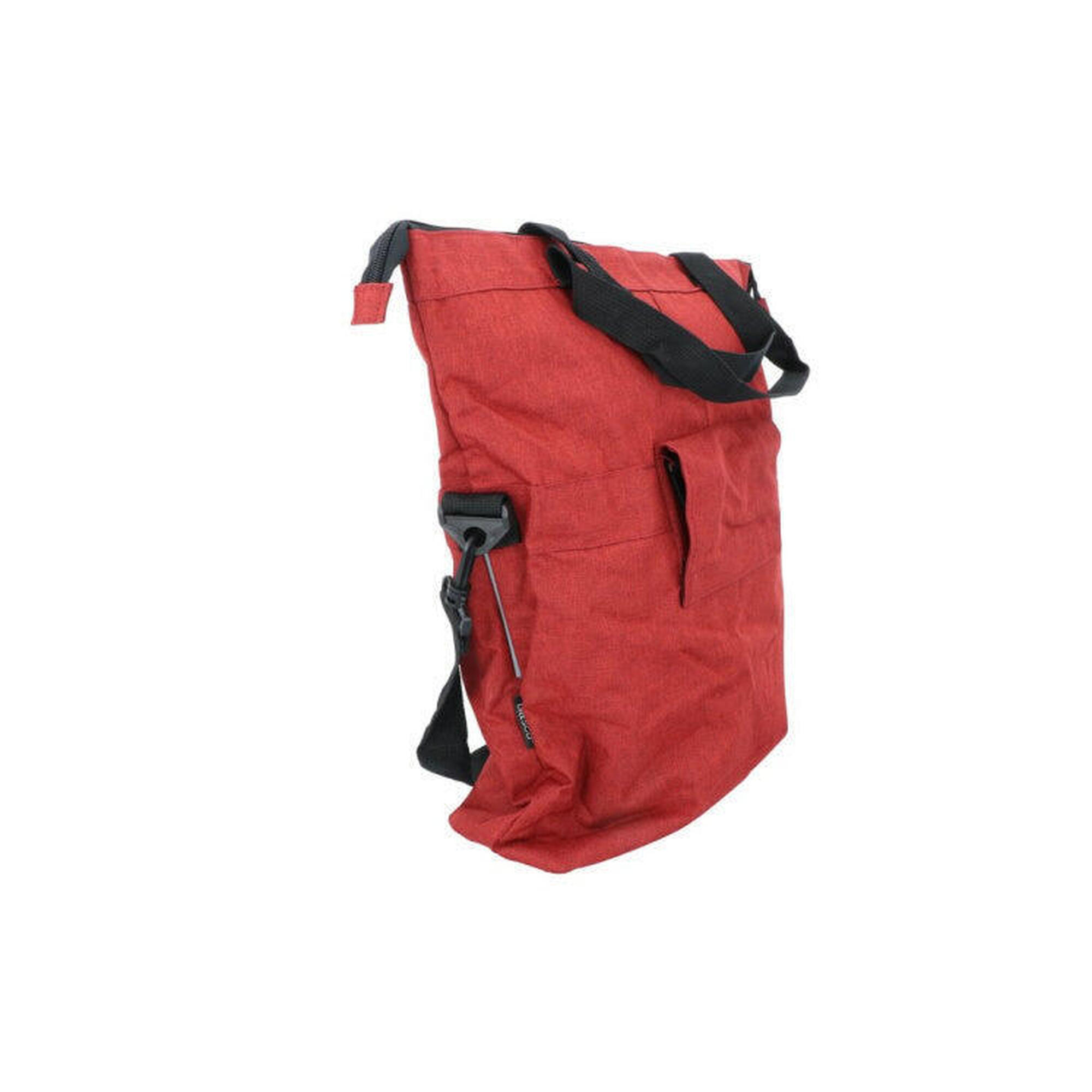Sac à vélo et shopper multifonctionnel Dresco 18 litres Rouge
