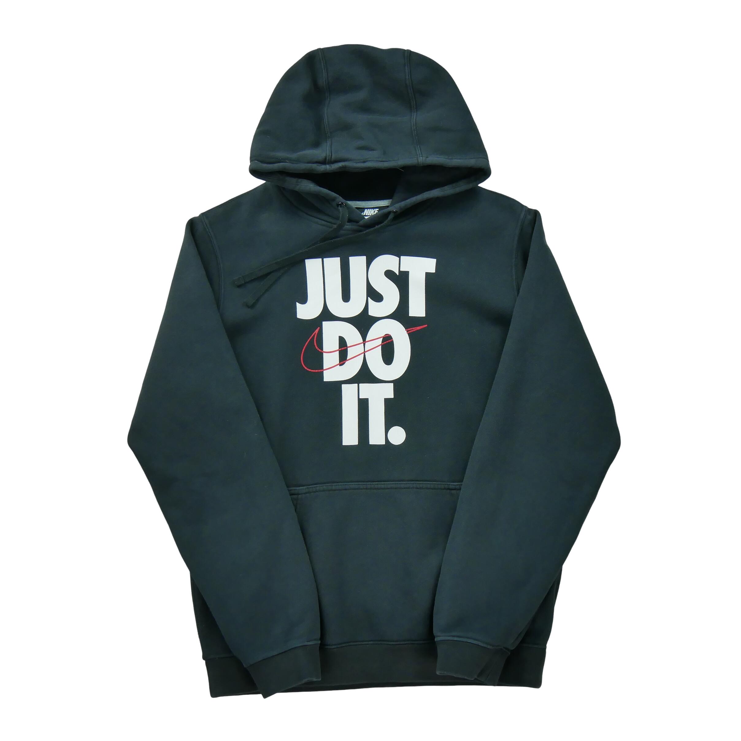 NIKE Segunda Vida - Sudadera con capucha JDI negra para hombre - Muy Bueno