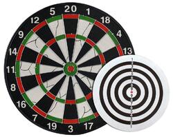 Cible de fléchettes floquée Equinox - Fléchettes incluses - Orion