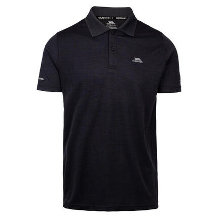 Mckay" Poloshirt für Aktiv Herren Dunkler Feuerstein Grau meliert