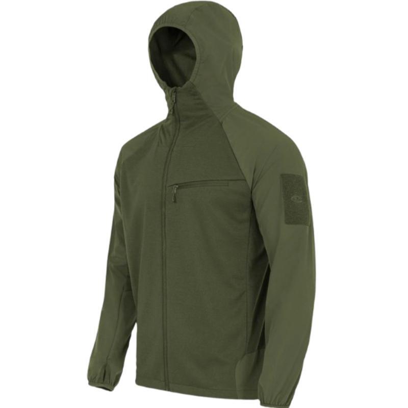 Highlander - Hirta Hybrid Veste Tactique Coupe-vent - S - Vert - Veste - Vert - Decathlon
