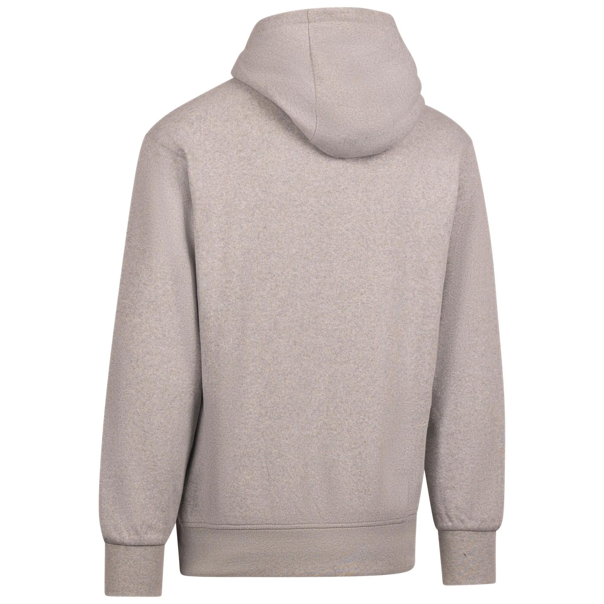 Truman Felpa Con Cappuccio Logo Uomo Trespass Grigio Di Marna 2/3