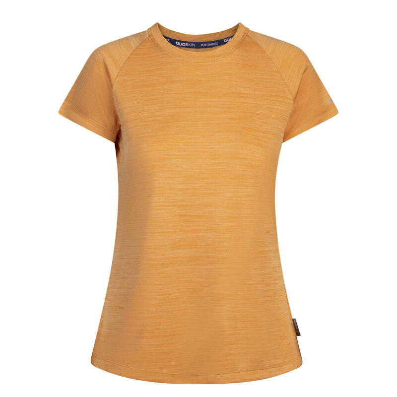 Tshirt VICKLAND Femme (Orange Foncé Chiné)