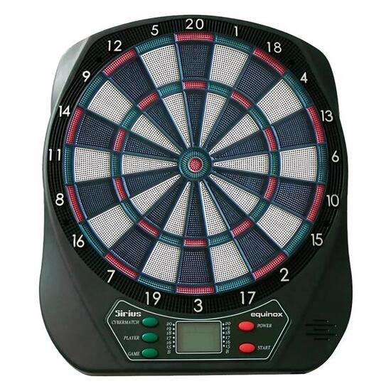 Elektronische Dartscheibe - 24 Spiele mit 74 Variationen - Inklusive Darts - Sir