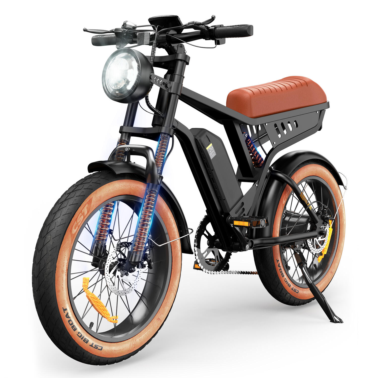 ISINWHEEL Isinwheel R6 Elektrofahrrad für Erwachsene, 250 W, 48 V, 13 Ah Akku, 20 Zoll