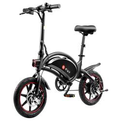 Vélo électrique de ville DYU D3F, pneus 14", batterie 36 V 10 Ah
