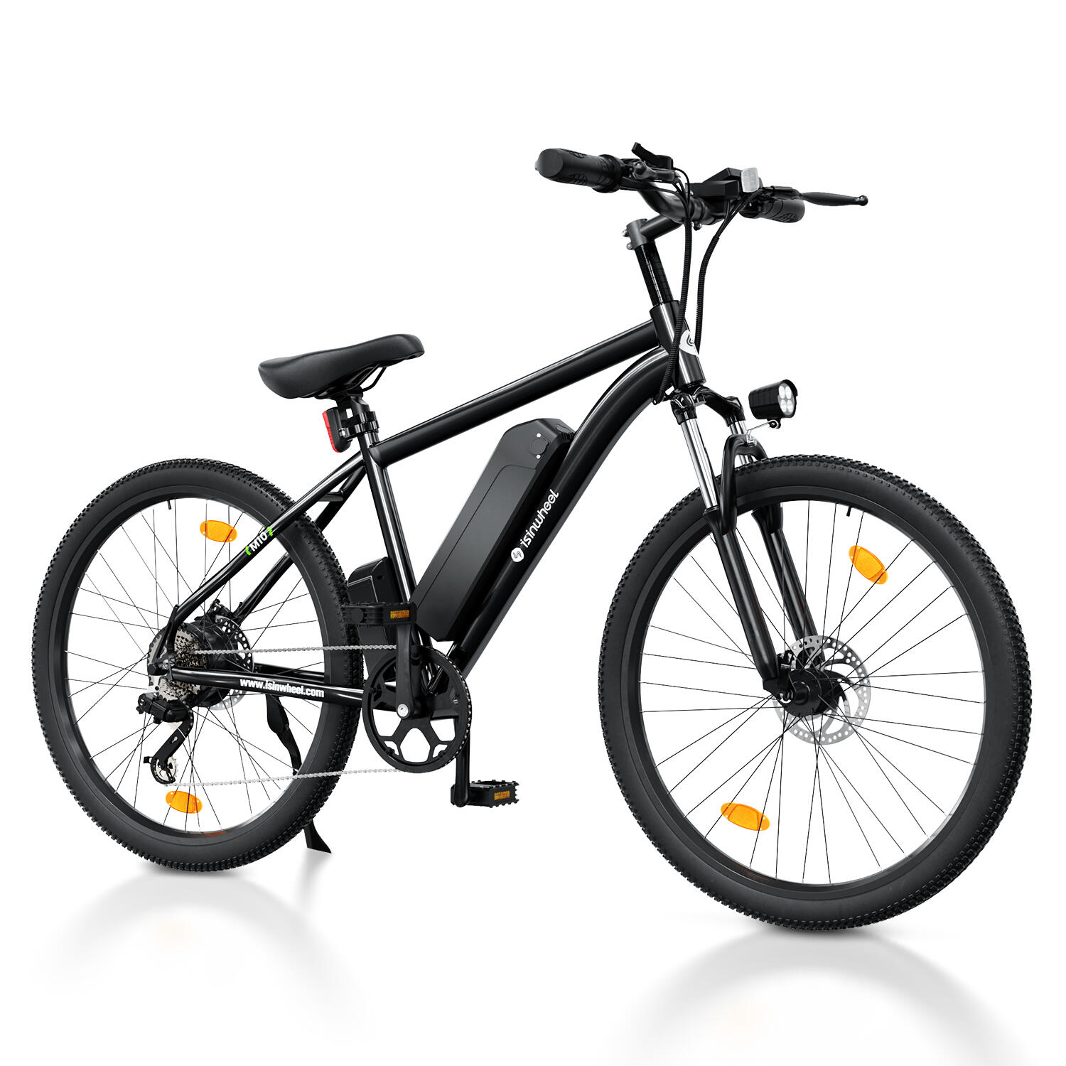 Bicicleta eléctrica Isinwheel M10 para adultos, 250 W, 36 V, batería de 10,4 Ah 2/7