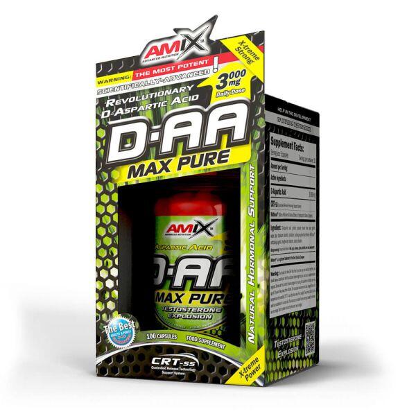D-aa max pure - 100 capsules de Amix Nutrition Exclusivo Online      34,40€  Preço por quantidade 344,00€kg AMIX D-aa max pure - 100 capsules de Amix NutritionVendido e expedido por: FitnessZone    