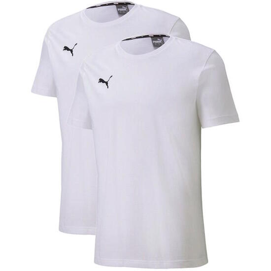 T-shirt Puma Teamgoal 23 Casuals 2-pack, Blanc, Hommes