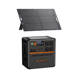 Kit station électrique BLUETTI AC240P avec panneau solaire 100 W