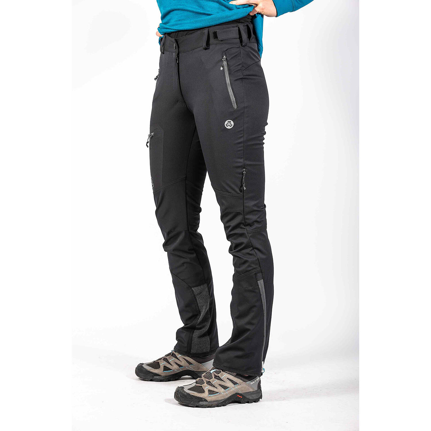 Damen Tourenhose Berghütte Softshell 4/15