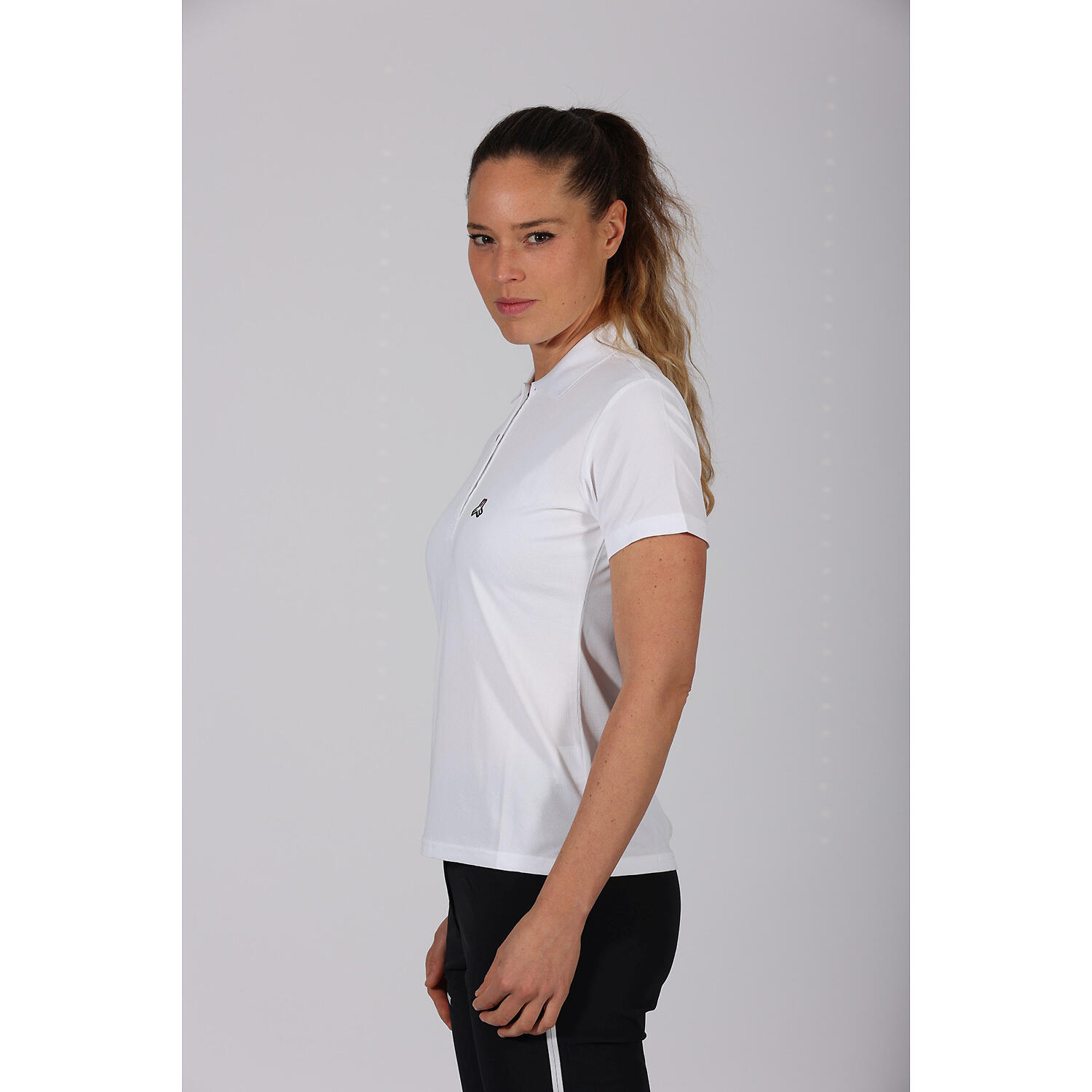 Damen Poloshirt Aeschi fresh 3/4